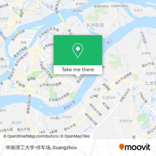 华南理工大学-停车场 map