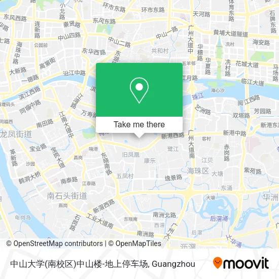 中山大学(南校区)中山楼-地上停车场 map