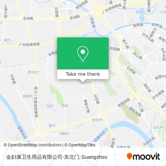 金妇康卫生用品有限公司-东北门 map