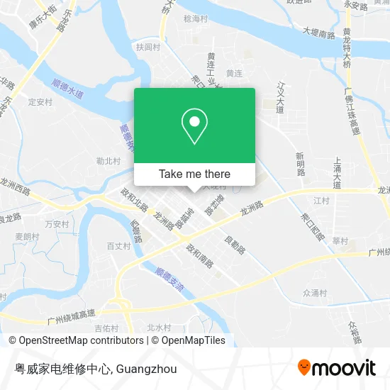 粤威家电维修中心 map