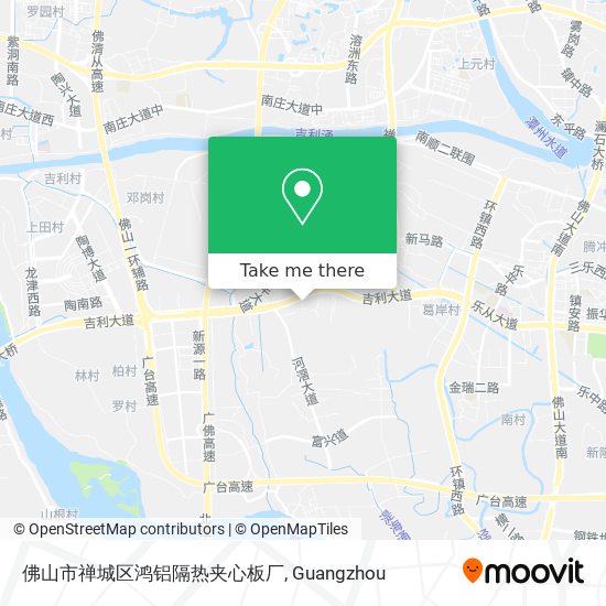 佛山市禅城区鸿铝隔热夹心板厂 map