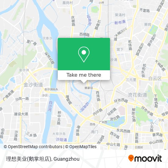 理想美业(鹅掌坦店) map