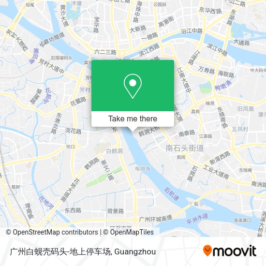 广州白蚬壳码头-地上停车场 map