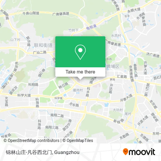 锦林山庄-凡谷西北门 map