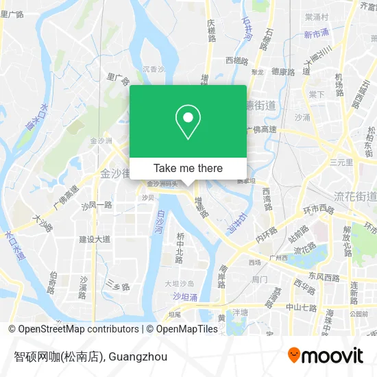 智硕网咖(松南店) map