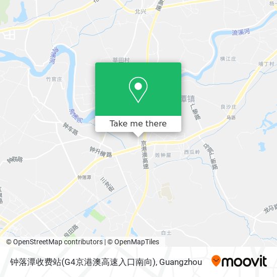 钟落潭收费站(G4京港澳高速入口南向) map