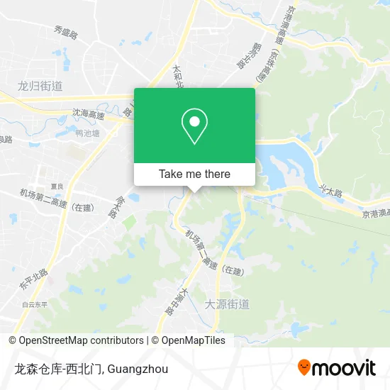 龙森仓库-西北门 map