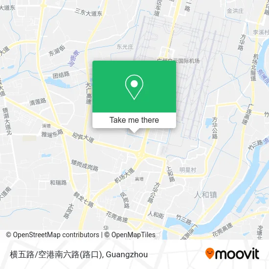 横五路/空港南六路(路口) map