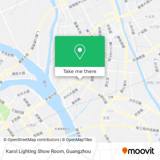 Karol Lighting Show Room map