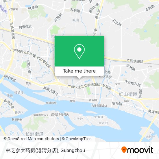林芝参大药房(港湾分店) map