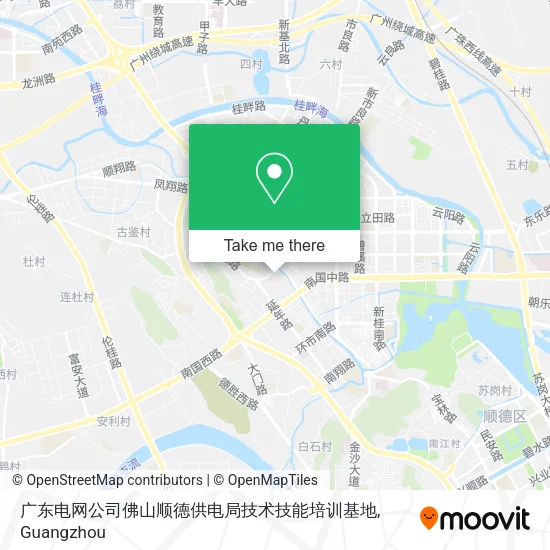 广东电网公司佛山顺德供电局技术技能培训基地 map