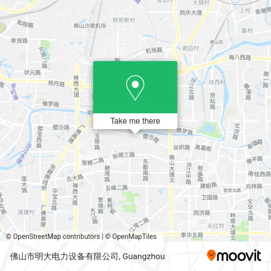 佛山市明大电力设备有限公司 map