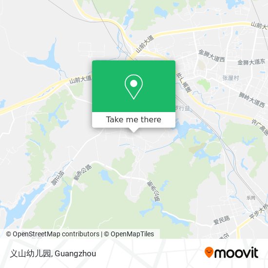 义山幼儿园 map