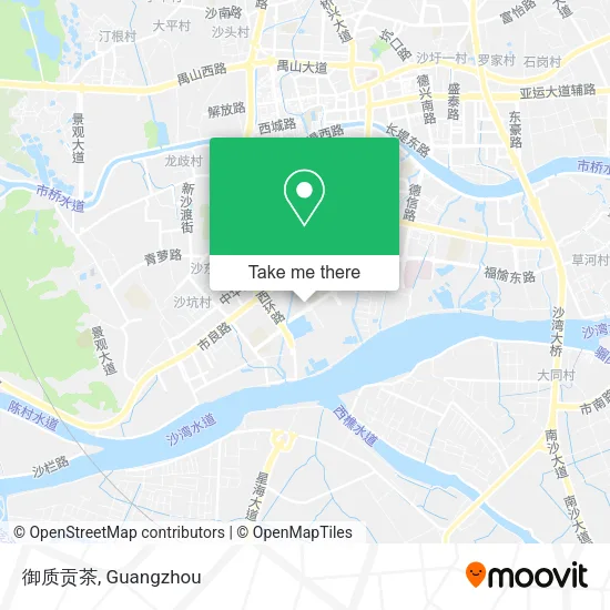 御质贡茶 map
