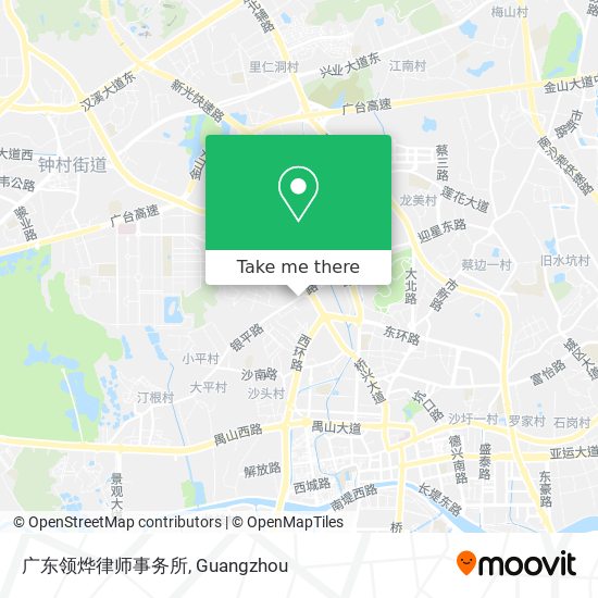 广东领烨律师事务所 map