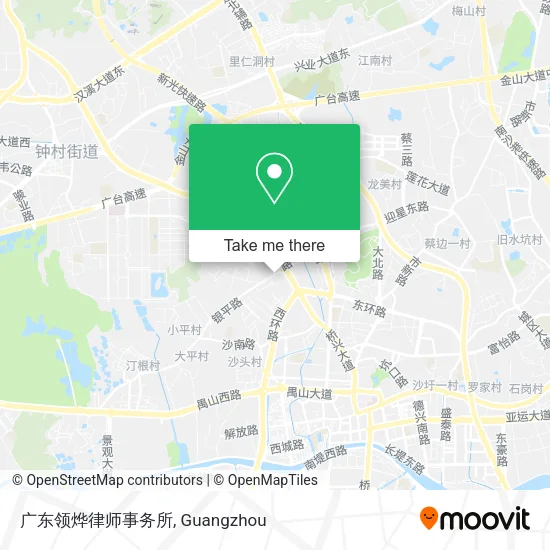 广东领烨律师事务所 map