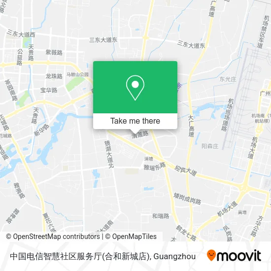 中国电信智慧社区服务厅(合和新城店) map