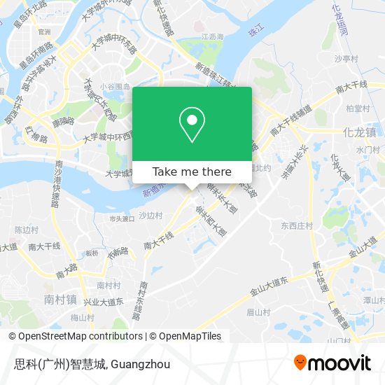 思科(广州)智慧城 map