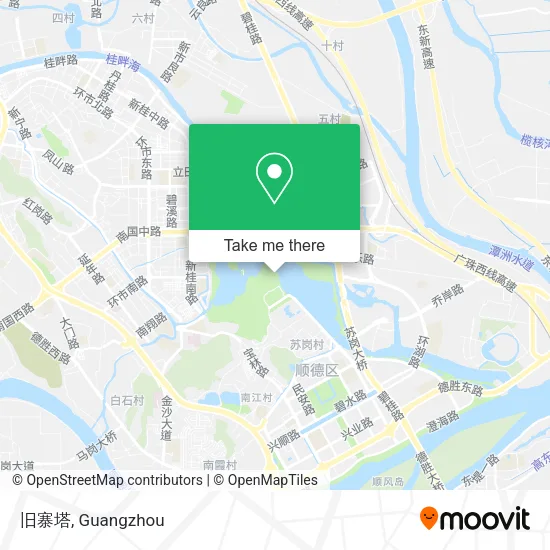 旧寨塔 map