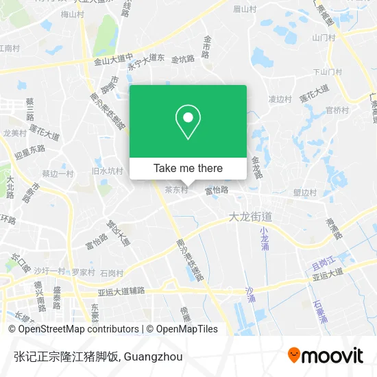 张记正宗隆江猪脚饭 map