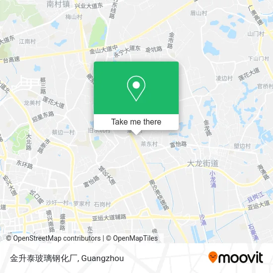 金升泰玻璃钢化厂 map