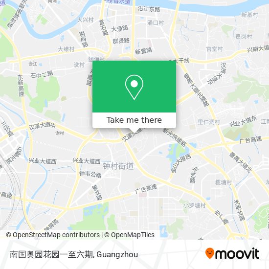 南国奥园花园一至六期 map