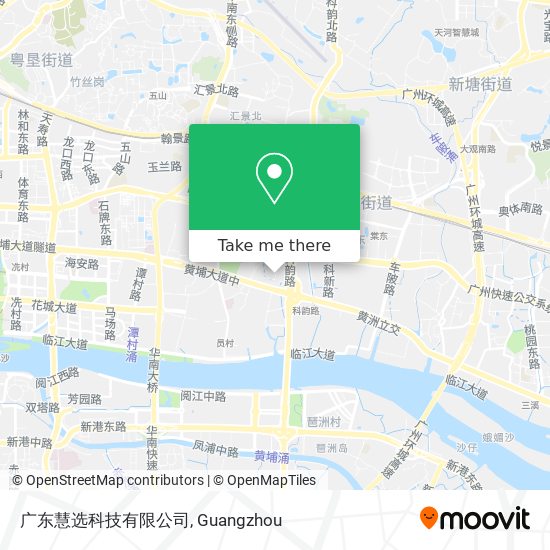 广东慧选科技有限公司 map