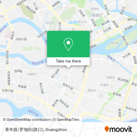 青年路/罗地街(路口) map