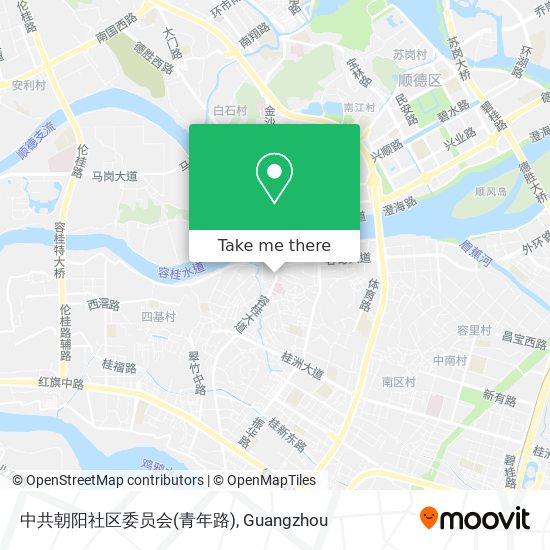 中共朝阳社区委员会(青年路) map