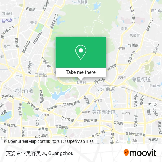 英姿专业美容美体 map