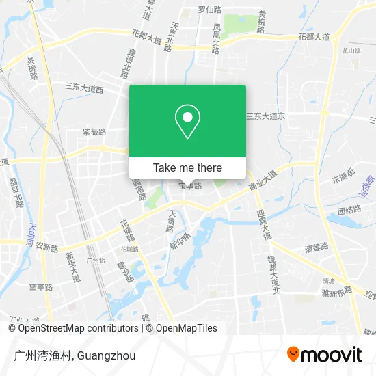 广州湾渔村 map