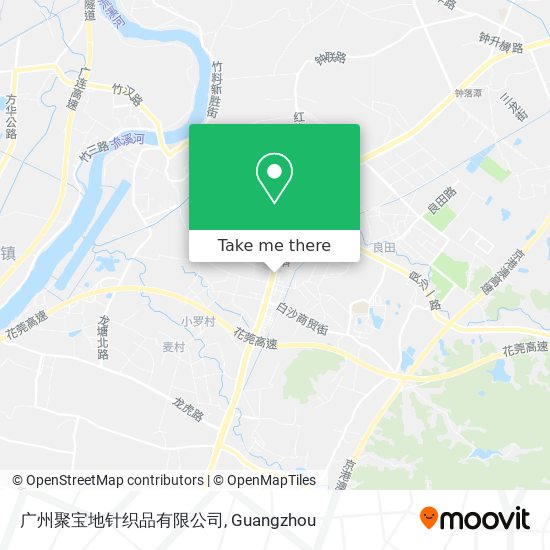 广州聚宝地针织品有限公司 map