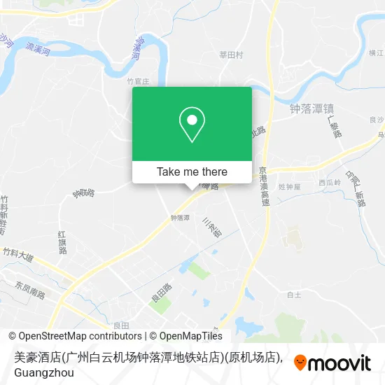 美豪酒店(广州白云机场钟落潭地铁站店)(原机场店) map