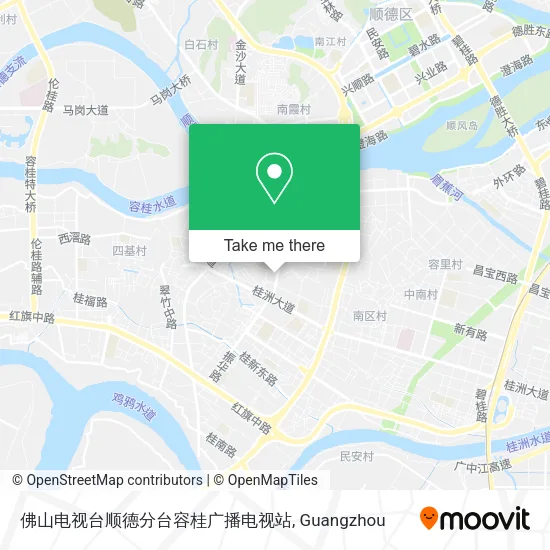 佛山电视台顺德分台容桂广播电视站 map