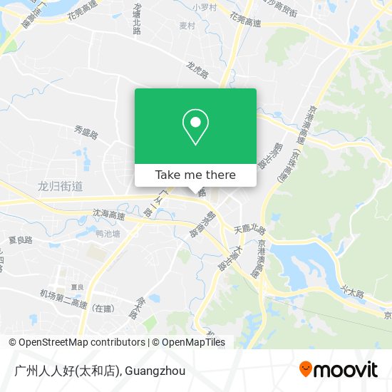 广州人人好(太和店) map