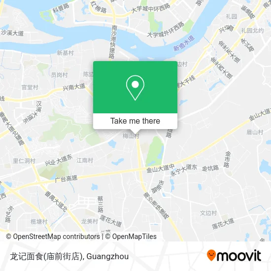 龙记面食(庙前街店) map