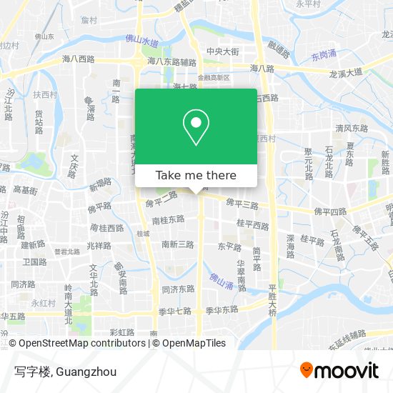写字楼 map