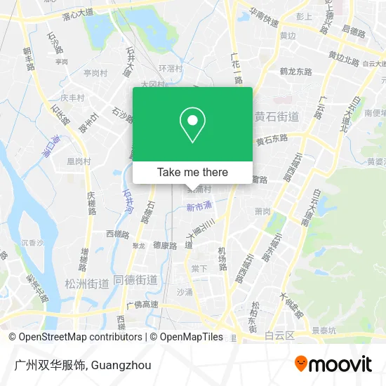 广州双华服饰 map