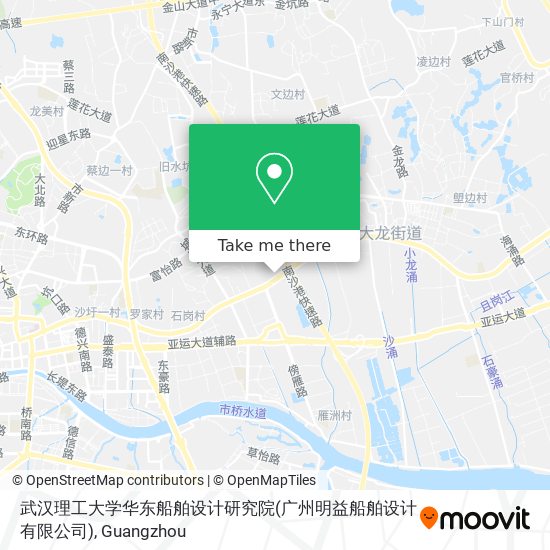 武汉理工大学华东船舶设计研究院(广州明益船舶设计有限公司) map