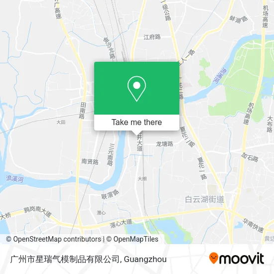 广州市星瑞气模制品有限公司 map