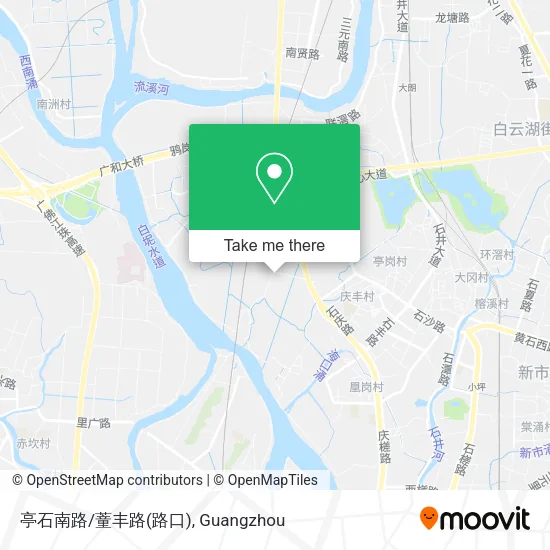 亭石南路/蕫丰路(路口) map