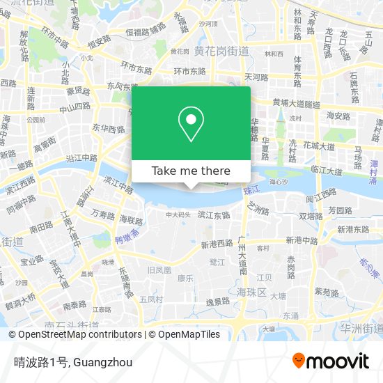 晴波路1号 map