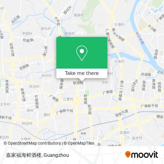 嘉家福海鲜酒楼 map