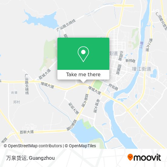 万泉货运 map