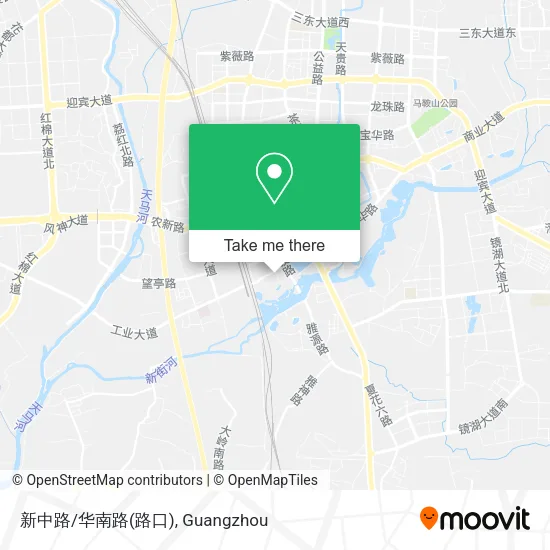 新中路/华南路(路口) map
