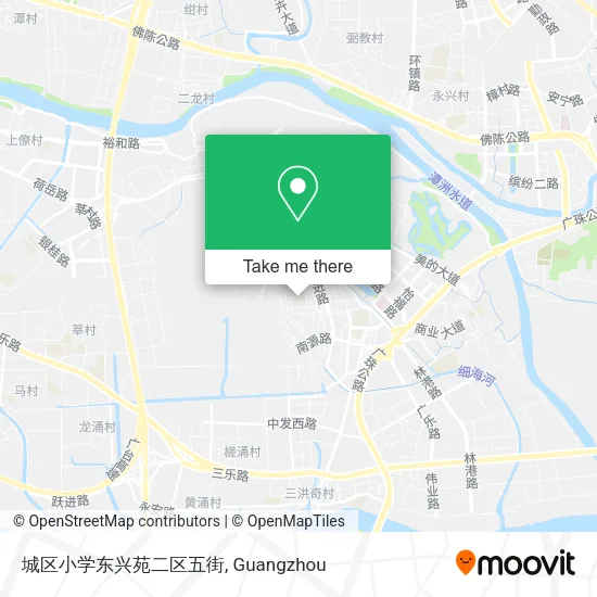城区小学东兴苑二区五街 map