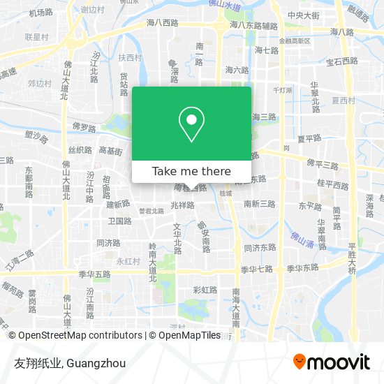 友翔纸业 map