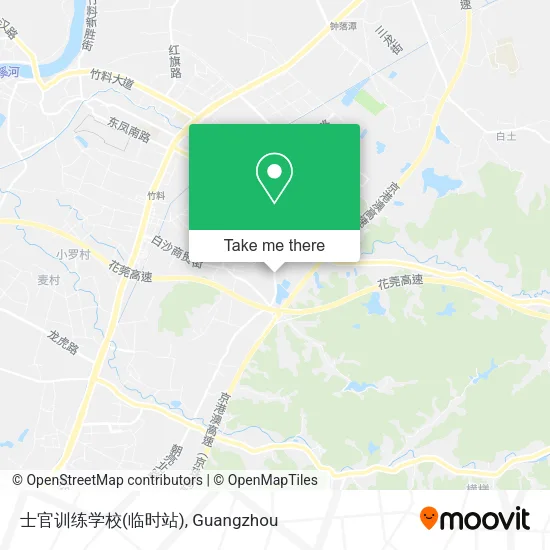士官训练学校(临时站) map