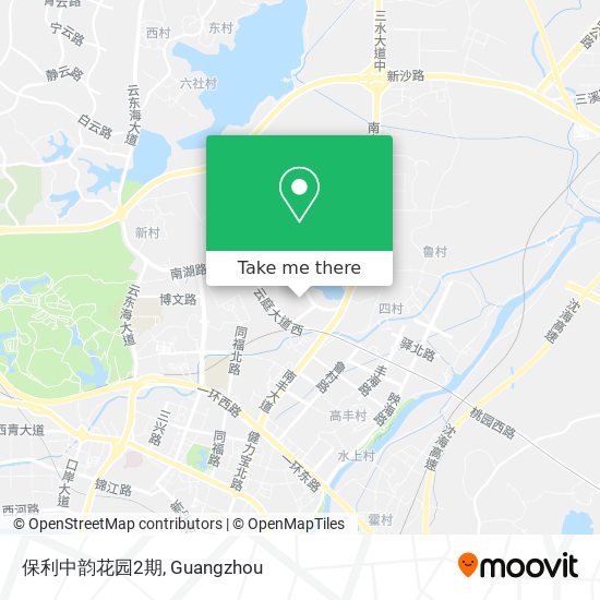 保利中韵花园2期 map