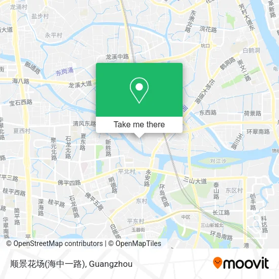 顺景花场(海中一路) map